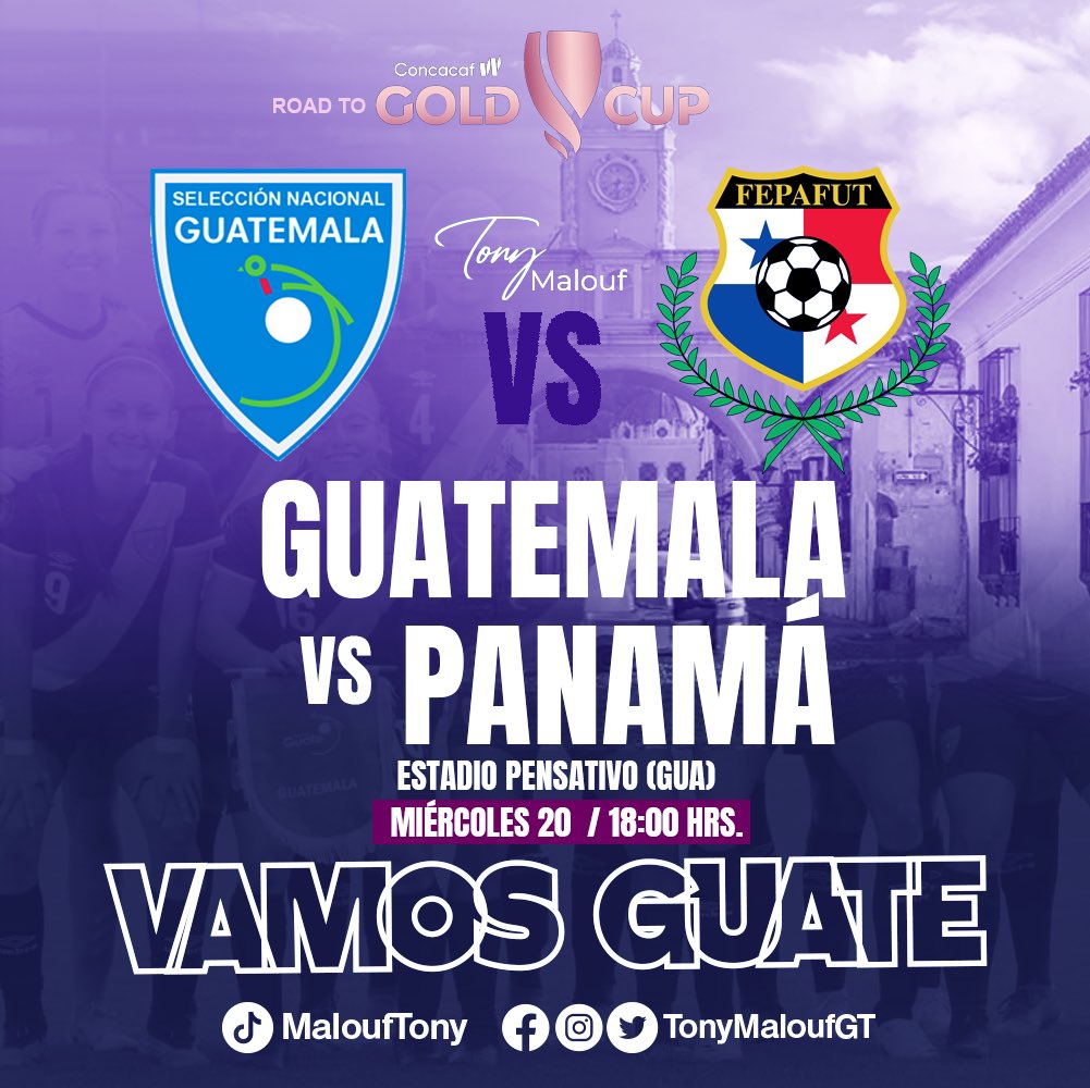 ¡✨Vuelve la ilusión🇬🇹 ! 
Empieza una nueva competición⚽️ y  volvemos a creer que #SiSePuede

🚀Rumbo a la <a href="/GoldCup/">Gold Cup</a> 🏆

#ModoSeleccion⚽️🇬🇹 
#VamosGuate💙🤍💙<a href="/maria8amanda/">Maria Monterroso</a> <a href="/LuiLeonF/">Lui⚽️</a>