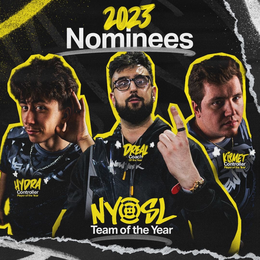 C9COD_'s tweet photo. From a pre-season power ranking of #8 to the World Champions, we have proven to exceed doubts in 3 different categories.

Support our Esport Award nominations in Controller Player of the Year, and Coach of the Year, and vote for us as Esport Team of The Year with @DREAL_JE, @HyDrAnml, and @KiSMET6_.