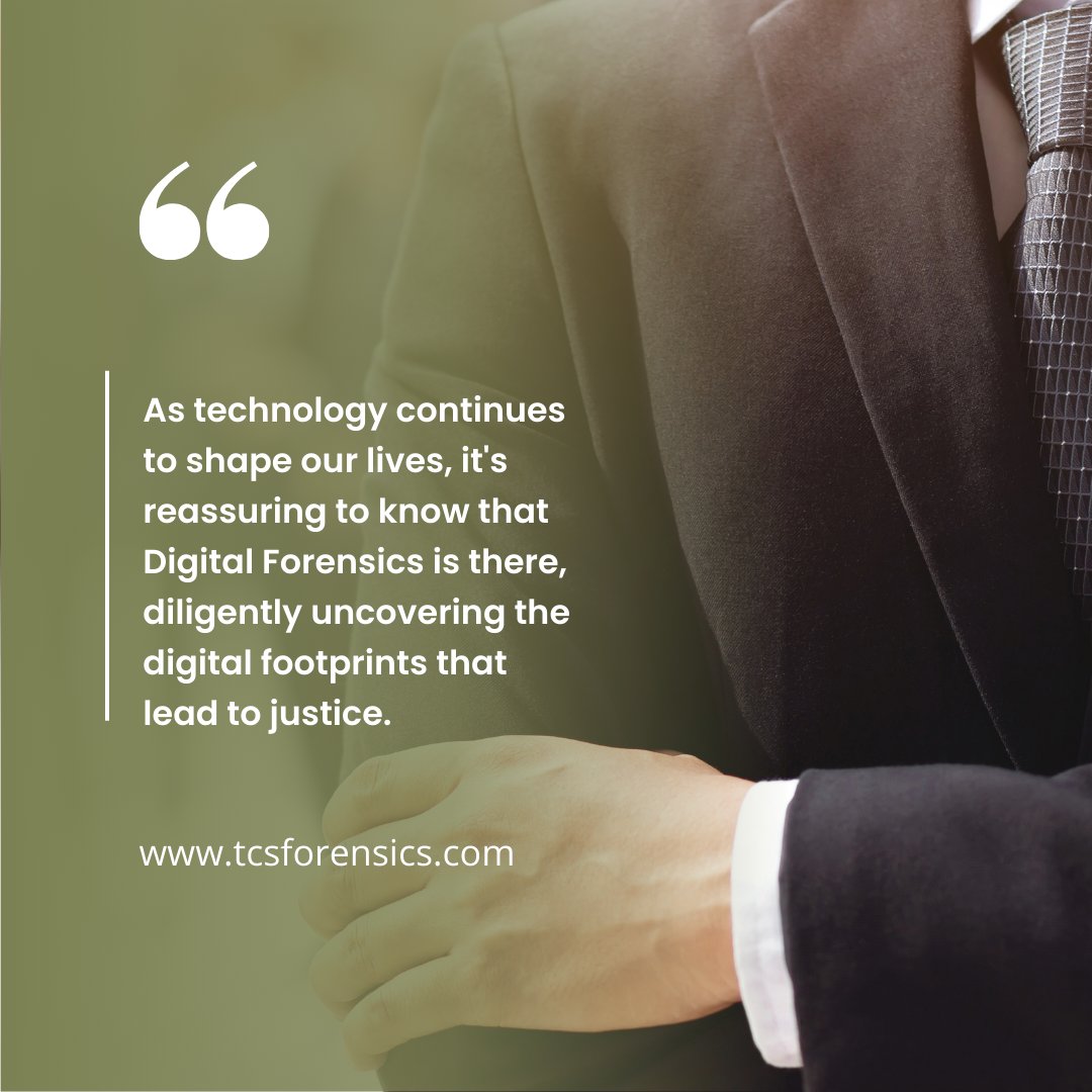 Got a case but unsure if digital forensics can help you discover a piece of pivotal evidence? Contact us for a complimentary initial consultation today!

#DigitalForensics #DigitalEvidence #CivilLaw #Investigation #MobileForensics #Justice #DataRecovery #ComputerForensics
