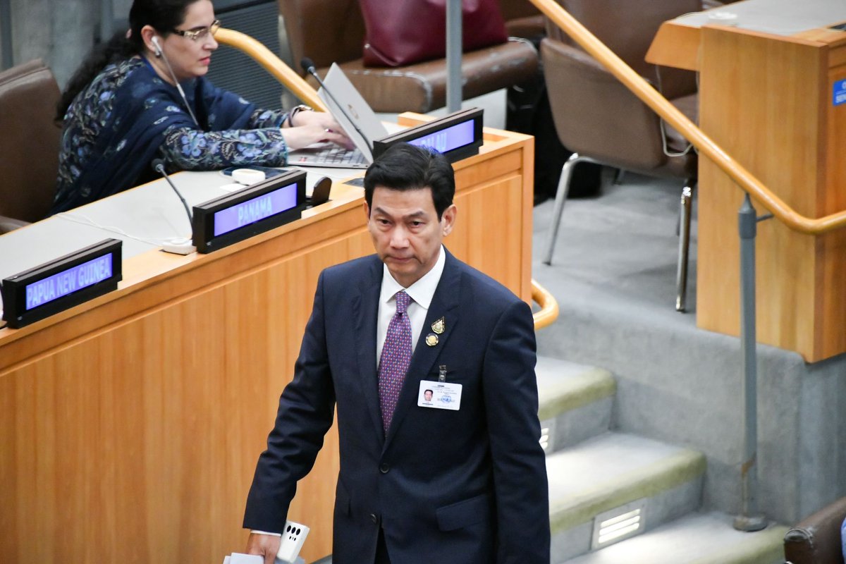 drparnpreeb's tweet photo. Today, I emphasised 3 key points at the high-level meeting on #PPPR #UNGA78 - more investment on #UHC for equitable access, reforming the global health architecture using technology &amp; innovation through #PublicPrivatePartnership https://t.co/jBMzi7Wg5P