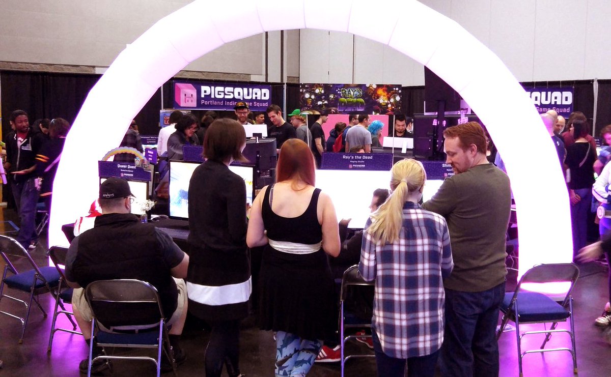 Submit your game to showcase at the Portland Retro Gaming Expo with PIGSquad on October 14 &amp; 15! We’ll be sharing a big rotation of community &amp; non-local indie games on the show floor and can’t wait to see what you have 🤩
Applications due Sept 29! 👇