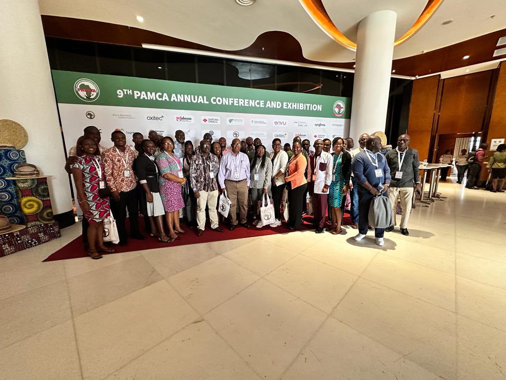 MavisOfei1's tweet photo. PAMCA Ghana well represented at #PAMCA2023 When vector control specialists come together @nii_laye @essey_thambos @sethoaddo https://t.co/88iUnXQD0C