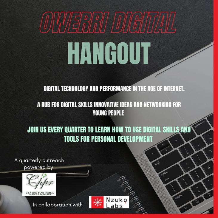 OwerriDigital's tweet photo. Have you registered for this mind-blowing Hangout in South East Nigeria? You can do that via this link.https://t.co/iJIehMtHuD 

@SamAmadi https://t.co/hxd8CNKe7a