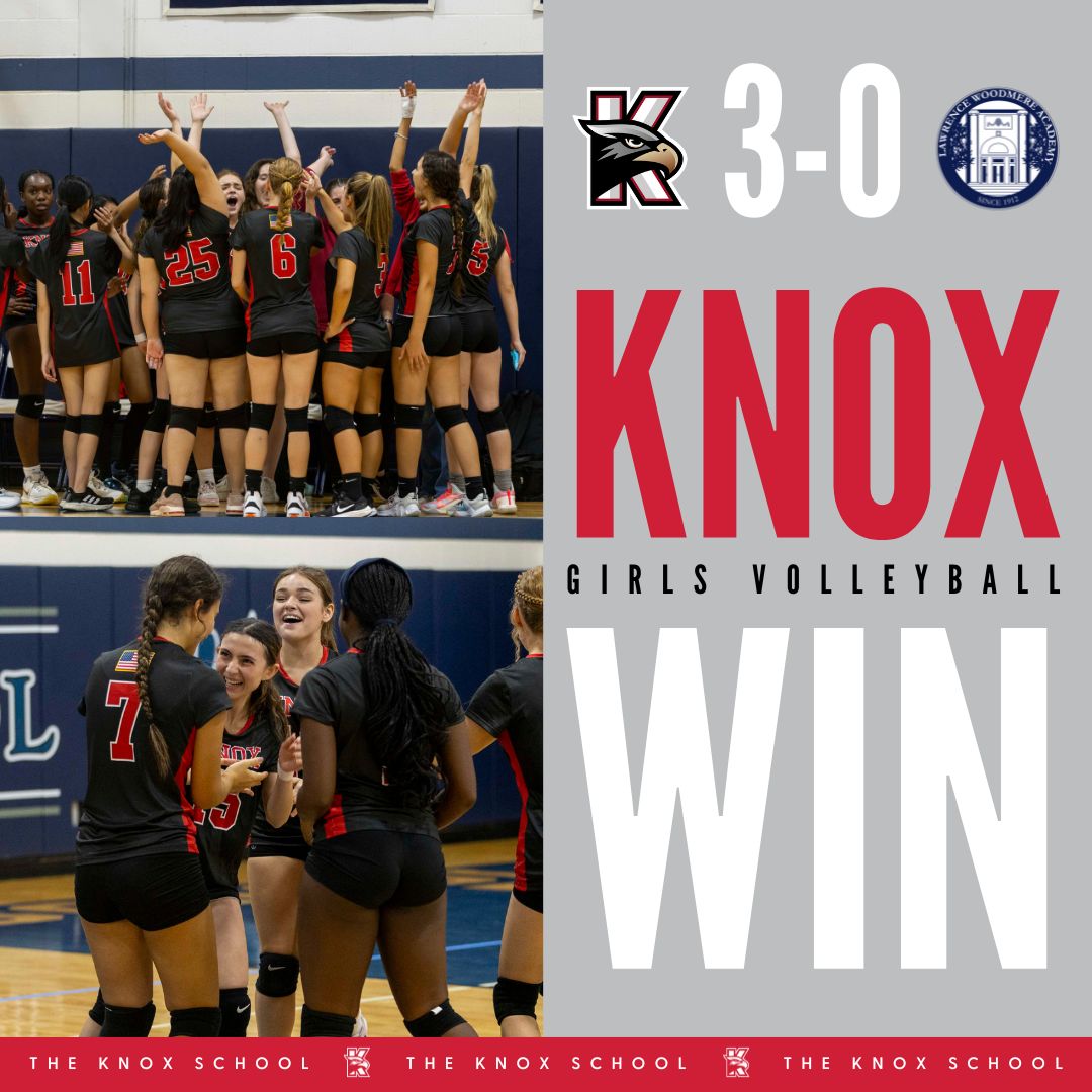 Knox Girls Volleyball had a dominant win over Lawrence Woodmere Academy yesterday!

#theknoxschool #knoxathletics #volleyball