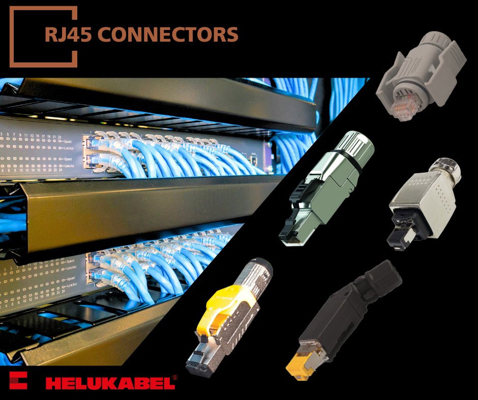 HELU_USA's tweet image. 💪Built to last, HELUKABEL's RJ45 connectors are crafted with high-quality materials and undergo rigorous testing to withstand demanding environments. 

Check these out and more here: helukabel.us/us-en/Portfoli…

 #Ethernet #Connectivity #NetworkCabling #DataCabling  #PatchCables