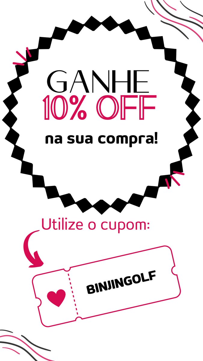 BinjinStore's tweet photo. Preparamos uma surpresa especial, somente nas comprar realizadas hoje e usando o cupom (BINJINGOLF), vocês vão garantir 10% de desconto. APROVEITEM O SURTO DAS ADMS!! ⛳️🏌🏻‍♀️

Site: https://t.co/V4N8MmdYSr

#binjin #hyunbin #sonyejin https://t.co/SuipewfKpJ