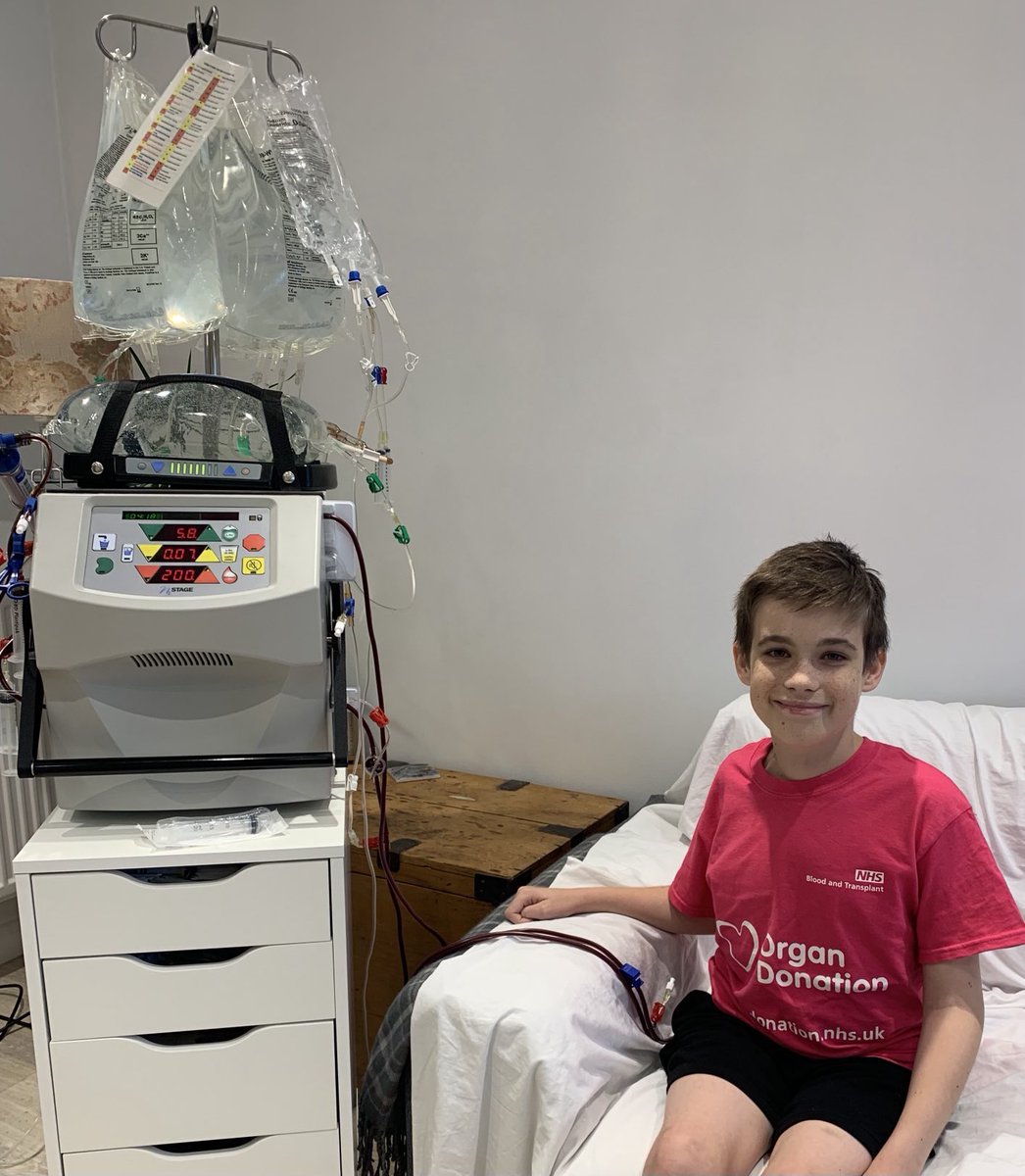 What does #organdonation mean to Charlie? 
It’s very simple, it means 
a life away from #dialysis
It means regaining his childhood and it means life.

Have the conversation

organdonation.nhs.uk/register-your-…?

#organdonationweek
⁦@NHSOrganDonor⁩