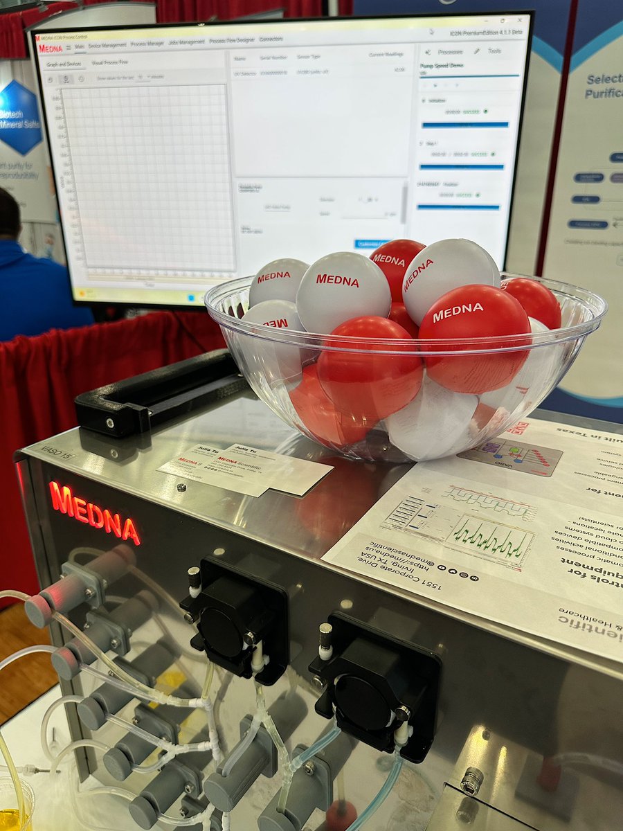 MEDNAScientific's tweet photo. Excited for #BioProcessInternational Day 2! Come find MEDNA Scientific at Booth 837 and grab a stress ball. https://t.co/x1v42kEWyH