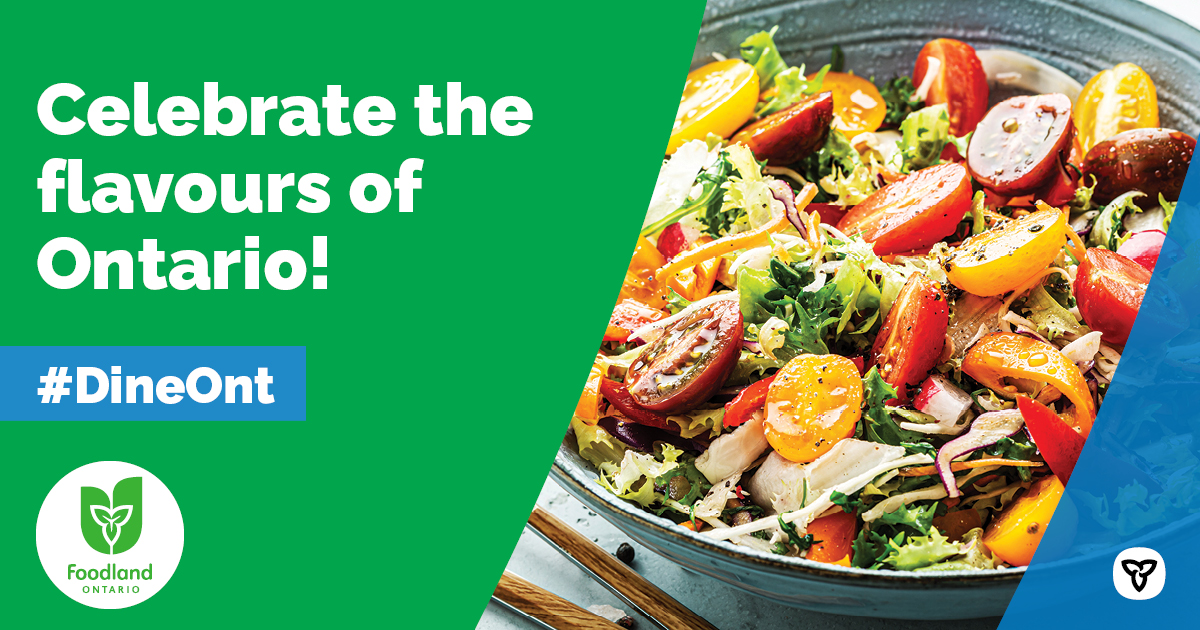 AgricultureON's tweet photo. THIS WEEK 🚨

Celebrate the 25th anniversary of Agriculture Week by dining out at a participating restaurant featuring food and beverages made in Ontario.

Find a restaurant: 
 
 https://t.co/PehF4KdIcb

#loveONTfood #OntAg https://t.co/rW3NE3gesb