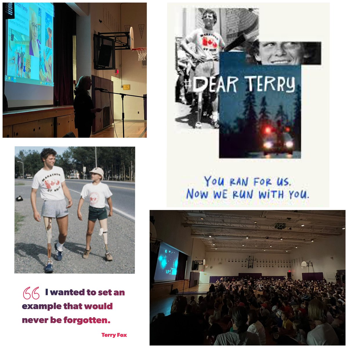 JamesStrathPS's tweet image. James Strath runs with you @TerryFoxCanada #dearterry #terryfoxrun #jamesstrathstrong