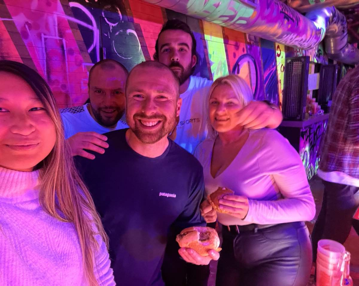 RaytecHazardous's tweet photo. Last week, the Raytec team came together for some well-earned fun for our quarterly company socialising event. 
This time, it was at Lane 7 in Newcastle upon Tyne. We enjoyed bowling, table tennis, and beer pong. Our competitive sides were well and truly out!
#workevent https://t.co/V1APTK1APD