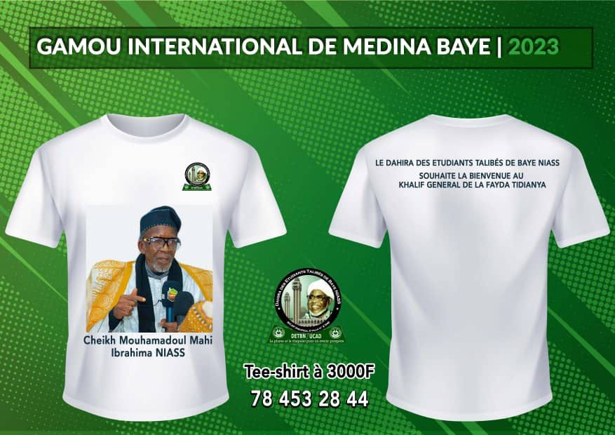 detbn_ucad's tweet photo. Salam et ziar chers condisciples !
Des t-shirts sont disponibles pour le Gamou. Merci de passer votre commande au 784532844
Ou remplir ce formulaire

https://t.co/zsLev87Slg https://t.co/eKpi5obfTL