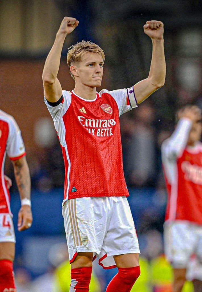 🗣️| Martin Ødegaard on the Arsenal fans singing his name:

“What made Sunday against Everton very special for me was hearing my song from the supporters at the end of the game. 

“To be honest I had heard from somebody before the game that the fans had been working on a new song,
