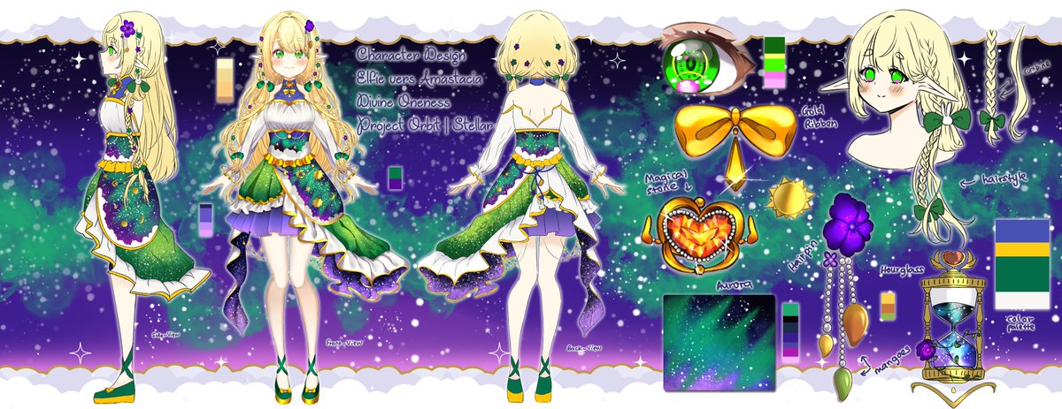 YufiMago's tweet photo. THANK YOU FOR COMING TO MY DEBUT STREAM!!
REFERENCE SHEET Divine Oneness
∘₊✧─────────────────────✧₊∘
⌛ Art: Me!
⌛ Rig PAPA: Chroクロ
⌛ Art tag: #MagoArt
#POStellar ┊ #Proj_Orbit ┊ #vtuberdebut ┊ #vtubers ┊ #vtuberuprisings https://t.co/Fy9cKSIAFp