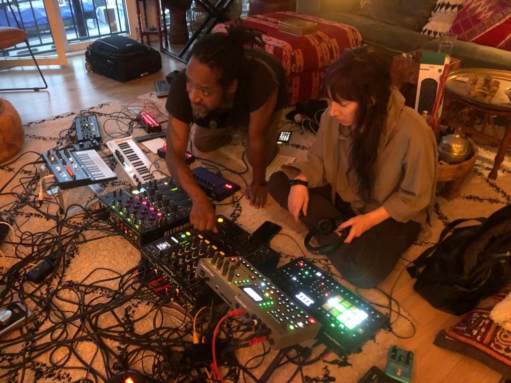 Slowly getting our live act into shape with Lady Starlight... watch it grow🌱. Excited to debut it <a href="/E1LDN/">E1</a> early November