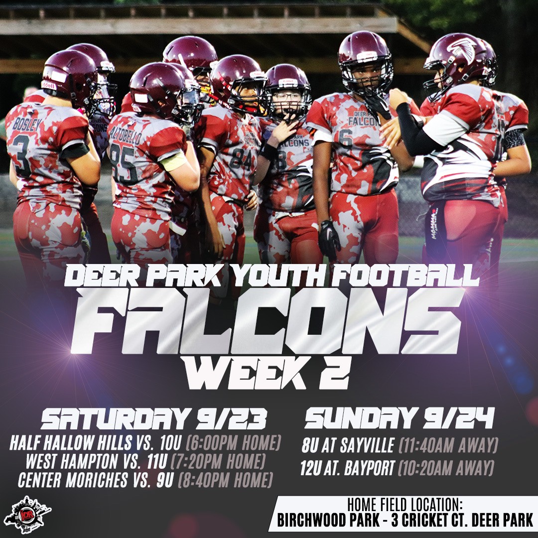 Deer Park Falcons Youth Football & Cheer tweet media