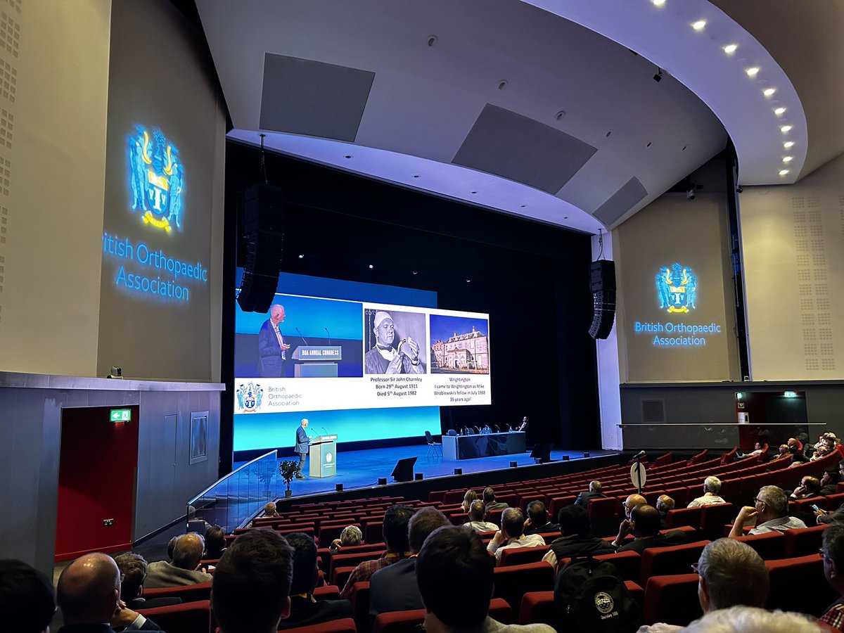 David Beverland delivers his Charnley lecture “Failure is a gift” #BOAAC23
