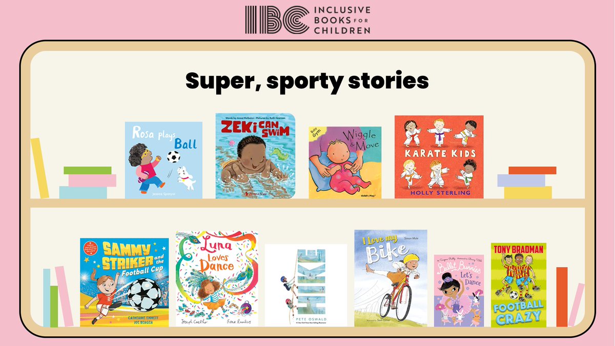 Happy National #FitnessDay! ⚽🏃‍♂️🏋️‍♀️🦾

To celebrate we've handpicked a super, sporty collection of books, for ages 1–9, that promote fun and physical activity! 

View the full list and book reviews here: bit.ly/45YpsMa

#ChooseInclusiveBooks #childrensbooks