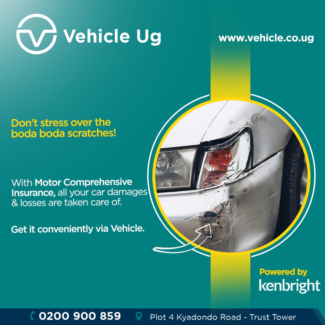 Vehicle_UG's tweet image. Thinking about picking a fight with a boda boda rider over a car scratch?

Don't bother!
Motor Comprehensive Insurance covers all your car damages &amp;amp; losses.

Get it conveniently via Vehicle 

#VehicleUG #MotorComprehensive #insurancecover
