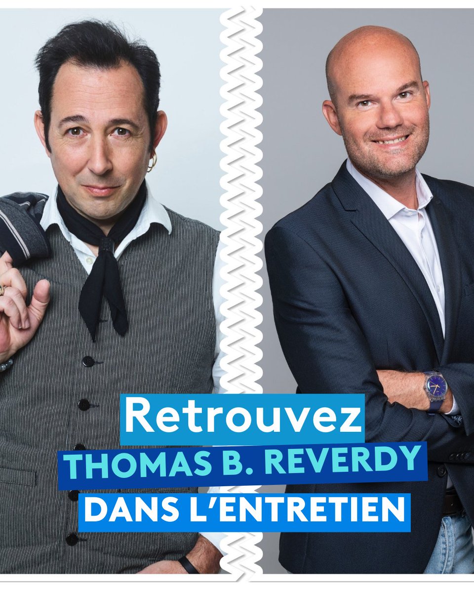 RDV ce soir sur @france3Paris dans #lentretien⏰19h07

@JBPattier recevra <a href="/TBReverdy/">Thomas B. Reverdy</a> pour son dernier livre « Le grand secours » aux <a href="/Ed_Flammarion/">Editions Flammarion</a> 

Replay en intégralité sur france.tv/idf 

#rentreelitteraire2023 
 
📷 Céline Nieszawer © Flammarion