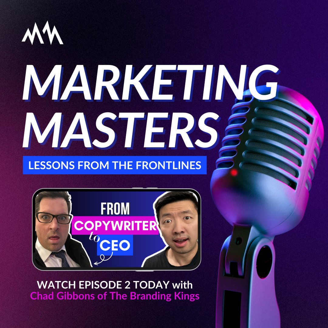 getdsm's tweet photo. Welcome to Episode 2 of Marketing Masters! 🌟

Meet Chad Gibbons, the creative genius behind The Branding Kings! 🚀

LINK BELOW TO WATCH ⬇️
https://t.co/PerZGz4QwI
https://t.co/PerZGz4QwI
https://t.co/PerZGz4QwI

#designsourcemedia #marketingmasters #davetechlee #agencyowners https://t.co/zvmGUQPPSw