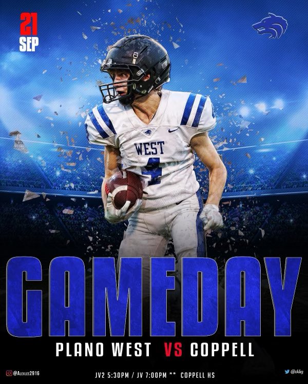 WolvesPlano's tweet photo. ๐ Let's turn up the HOCO heat! Come out and back JVII and JV in tomorrow's (9/21) game against Coppell. Let's howl together! ๐บ๐ฅ #hocogame #gowolfpack https://t.co/oACrJs55MP