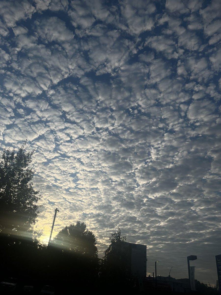 glorygalorey's tweet photo. #TodaysPlaylist (#00s hits) the sky today!!! tons of #pics from this #morning 
#skyinternet #clouds #sunrise #wednesday #dailypics https://t.co/9f7T67nYmd