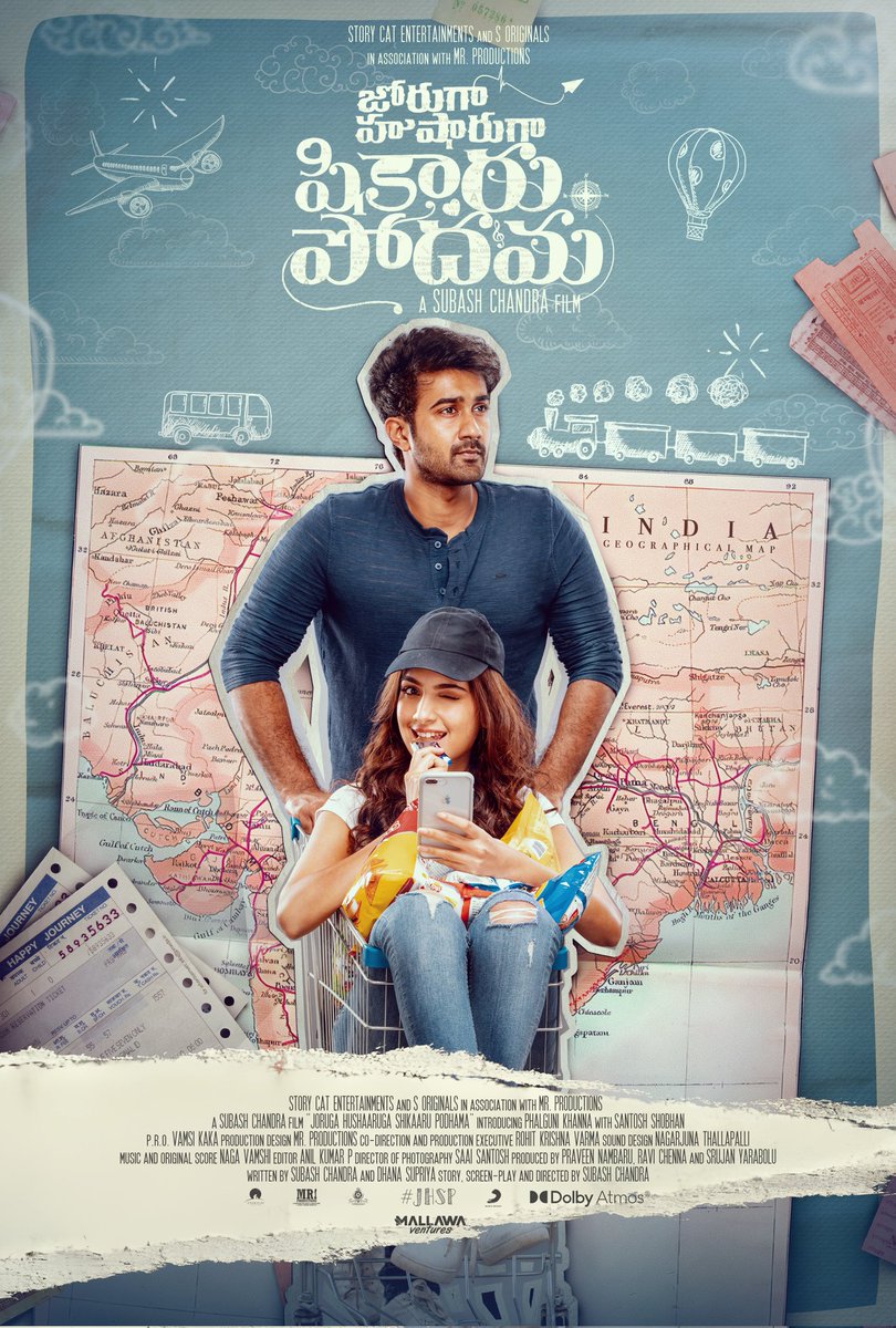 JHSP_TheFilm's tweet photo. Experience the magic of love like never before with @santoshsoban &amp; @phalgunikhanna5's  #JorugaHushaarugaShikaaruPodhama 💕

Motion Poster 
- https://t.co/qAcTi74ztr 

A Film by @subash1240 🎬

@NagaVamshiKris1 #StoryCatEntertainments @SOriginals1 @mrproductionsin @SonyMusicSouth https://t.co/dak1b2MCRm