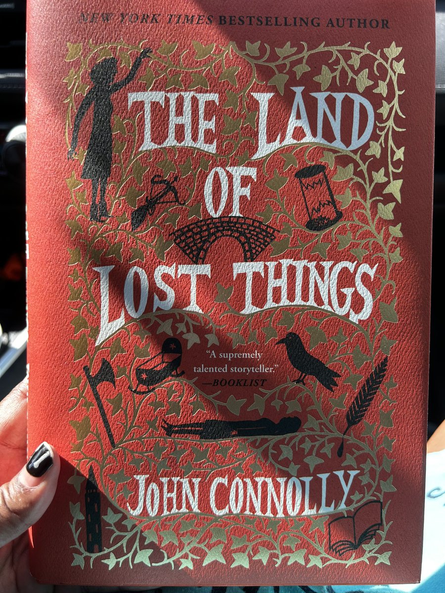 L_A_Malone's tweet photo. Ahhh, just like the first time, I’m reading it in between fever naps 😁. So excited for the sequel to my favorite book! @jconnollybooks - I’m ready to enter the Land of Lost Things! https://t.co/FIShsDle5x
