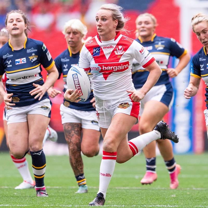 saints1890women's tweet photo. 🏆 𝗢𝗨𝗥 𝗪𝗢𝗠𝗔𝗡 𝗢𝗙 𝗦𝗧𝗘𝗘𝗟 𝗡𝗢𝗠𝗜𝗡𝗘𝗘𝗦!

Congratulations to @Jodie_cunny, @EmRudge and @ShonaHoyle on being nominated for the 2023 Woman of Steel award! 👏

Well deserved! 🙌

#COYS | #HistoryInTheMaking