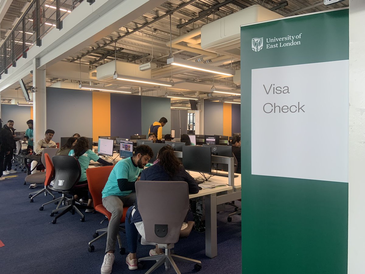 UEL_News's tweet photo. ✈️ International Orientation is in full swing!
Settle into your new home with our friendly team of advisors at Docklands Library and get expert help and answers to all your queries. 🏠✨ #WelcometoUEL https://t.co/dVA2DHsxlO