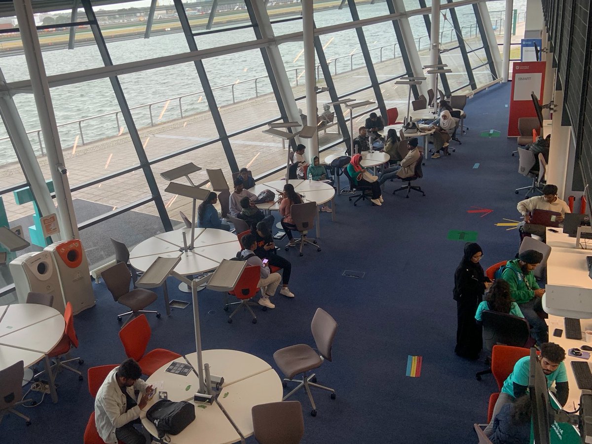 UEL_News's tweet photo. ✈️ International Orientation is in full swing!
Settle into your new home with our friendly team of advisors at Docklands Library and get expert help and answers to all your queries. 🏠✨ #WelcometoUEL https://t.co/dVA2DHsxlO