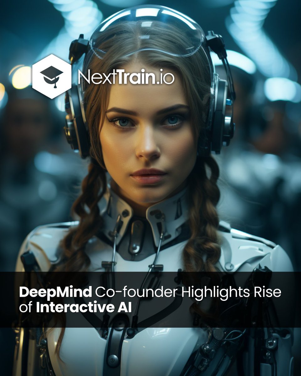 Google DeepMind's co-founder, Mustafa Suleyman, envisions the future of #AI transitioning from the current #generative phase, exemplified by models like #ChatGPT, to a more interactive one. 

Discover more at NextTrain.io