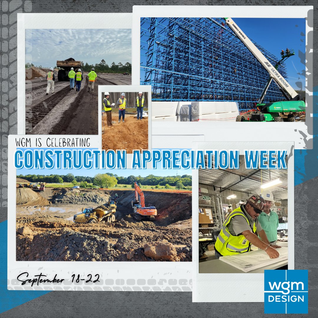 WGMDesignLLP's tweet image. Join WGM in celebrating Construction Appreciation Week🏗! We have the great privilege of working with some of the best GC teams around and!
#wgmdesign #constructionappreciationweek #generalcontractor #designbuild #architect #charlotte #construction #aec