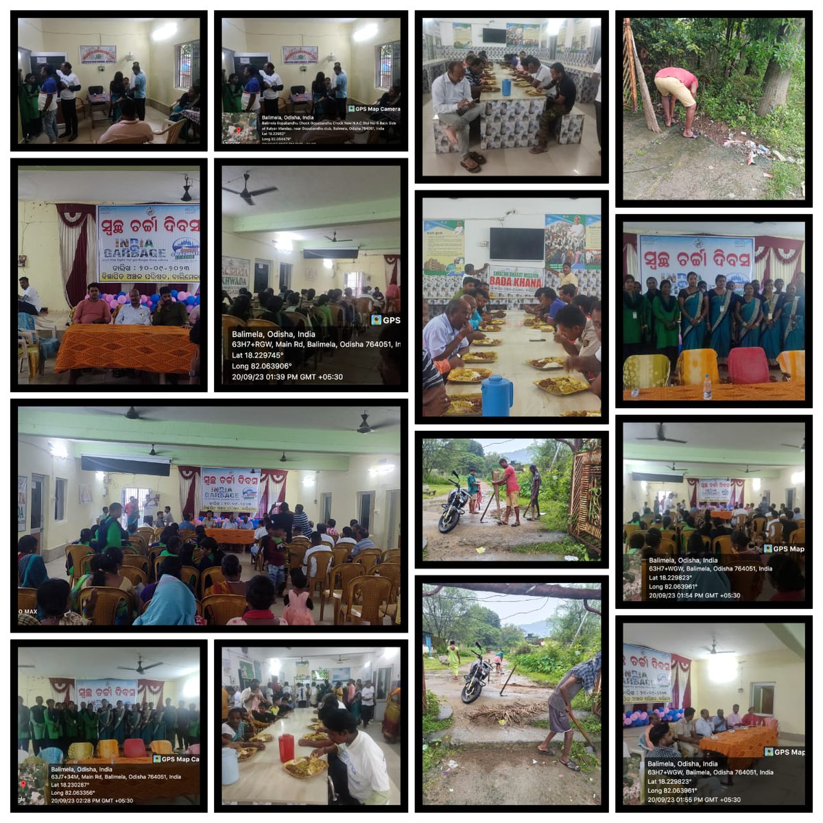 Today, Organized Swachh Charcha Diwas, Bada Khana and Health Checkup camp for all Sanitation Workers at Town Hall, NAC Balimela.
#SwachhBharatGov
#MoHUA_India
#SwachhataHiSeva
#SwachhataPakhwada
