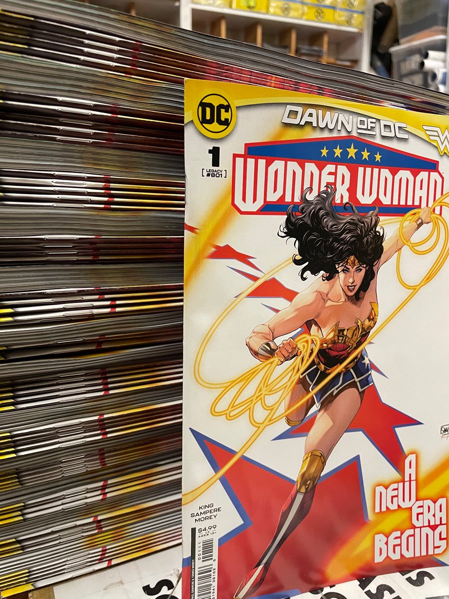 Once I read the issue I bumped the order on Wonder Woman #1 for <a href="/acmecomics/">Acme Comics</a> significantly. I knew that this would reach people who have never read a WW comic or any DC comic and this morning that’s proven true! Excellent debut top to bottom! Preorder to not miss #2!