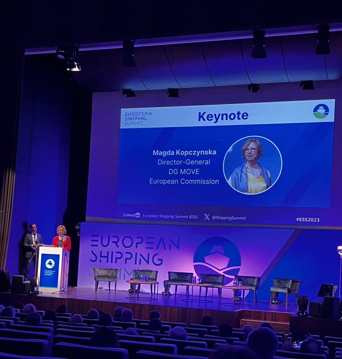 When we are in trouble we call for the #shipping industry says <a href="/MagdaKopczynska/">Magda Kopczyńska</a> in her closing remarks, but are you ready to take on the responsibility when it comes to all the challenges ahead? #Magdaisback #maritime #weareallinthesameboat #ESS2023