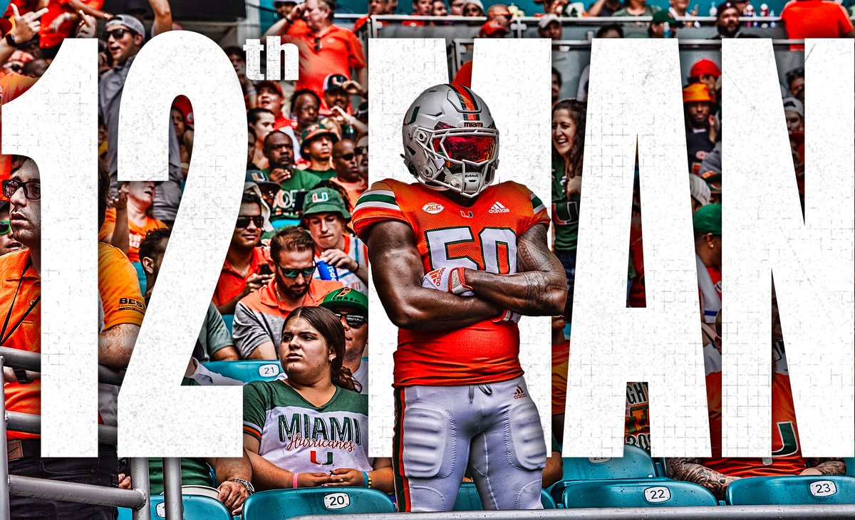 <a href="/Da12thMan/">Shelton Douthett</a> is our <a href="/CanesFootball/">Miami Hurricanes Football</a> 12th Man!!!!