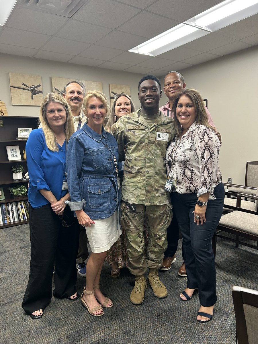 Always proud to see one of our own doing so well. Thank you for your service, Tyler Tucker.