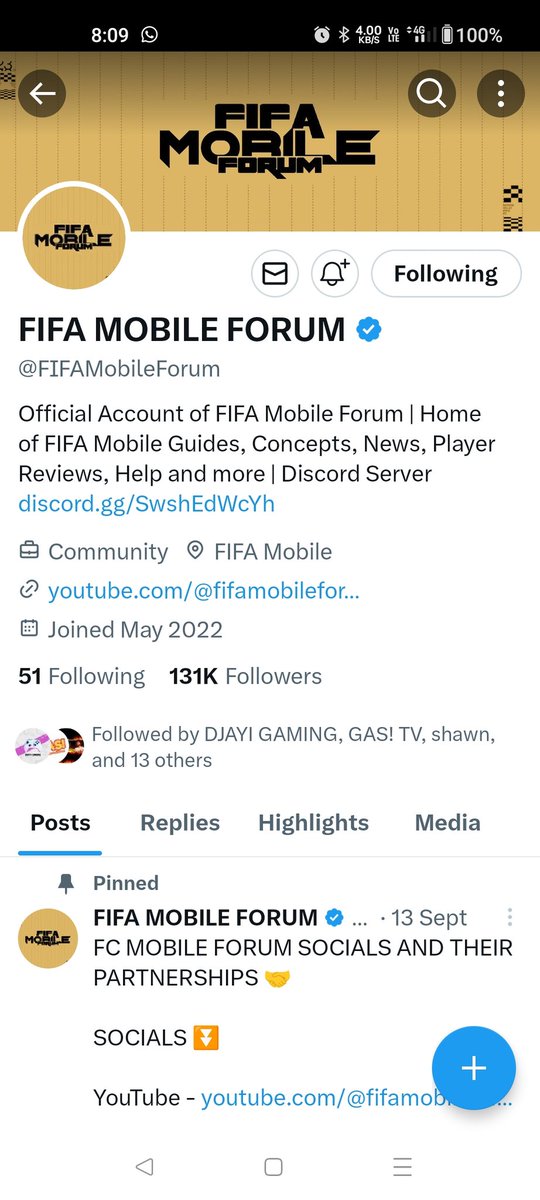 ManotSaumya's tweet photo. @FIFAMobileForum @djayigaming Done !! Though I didn't win any giveaways this season. I give it a last try https://t.co/eqfUwBEIDn