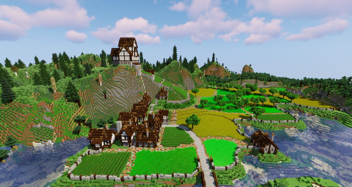 Angustus2's tweet photo. Ein kleines Dorf
#Minecraft
#Minecraftbuilds https://t.co/Bh8qBOPkuG