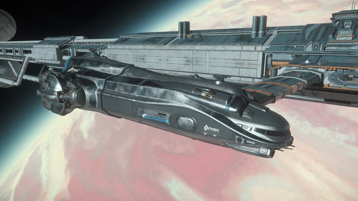 The787Centauri's tweet photo. What an absolute unit 

#StarCitizen #HullC #MiscHullC
@RobertsSpaceInd https://t.co/zTFl7PFalX