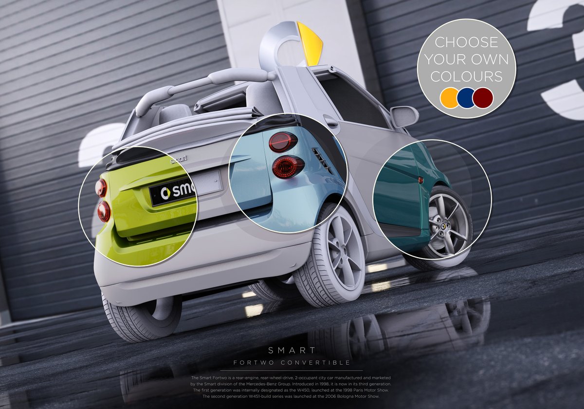 Querkee_'s tweet photo. #DailyDriver #WildcarWednesday 2011 Smart ForTwo Convertible - available in any colour. Every day we’ll be posting a new render on our Insta/Twitter feeds. Each print will be available to buy, and each day is themed. #SmartCar #SmartOwner #SmartOwnersClub https://t.co/9EfJhpOvBs https://t.co/zFyRDycgAM