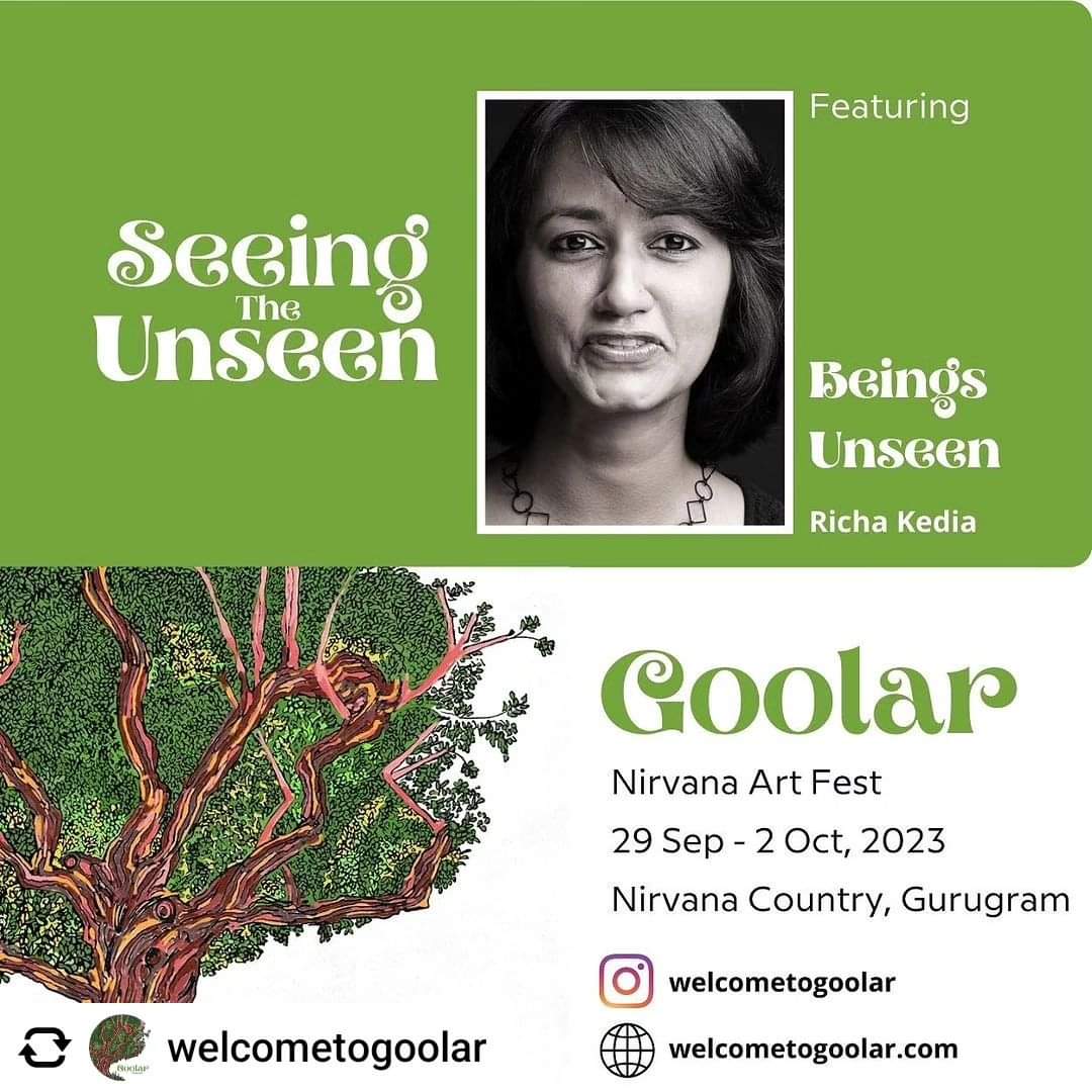 RichaKedia's tweet photo. Very excited to be part of this quirky exhibition. Please do drop by.
Dates: Sep 29 to Oct 2
Venue: Art Cradle,
5th Floor, Nirvana Courtyard, Nirvana Country, Gurugram
#gurgaonevents #goolar #goolarartfair #ArtGallery #ArtExhibition #IndiAves #gurgaonArtScene https://t.co/DXr6Mie4Ke