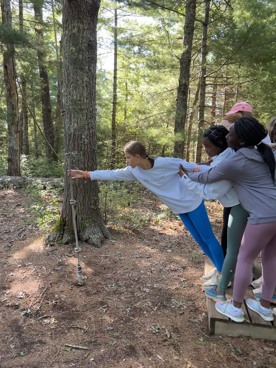 HB7CapeCod's tweet image. Sisterhood and teamwork at its finest! 🤎💛