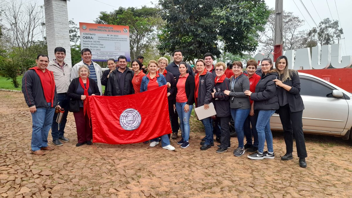 #LaUNAEnParo 🔴𝗦𝗮𝗻 𝗝𝘂𝗮𝗻 𝗕𝗮𝘂𝘁𝗶𝘀𝘁𝗮 𝗠𝗶𝘀𝗶𝗼𝗻𝗲𝘀, 𝗣𝗿𝗲𝘀𝗲𝗻𝘁𝗲!

San Juan  se une a las movilizaciones, exigiendo un presupuesto digno para la <a href="/una_py/">Universidad Nacional de Asunción</a> 

La Educación Superior no se negocia!

#DerechoUNAPresente
#SiAlPresupuestoParaLaUNA
#SomosDeLaUNA