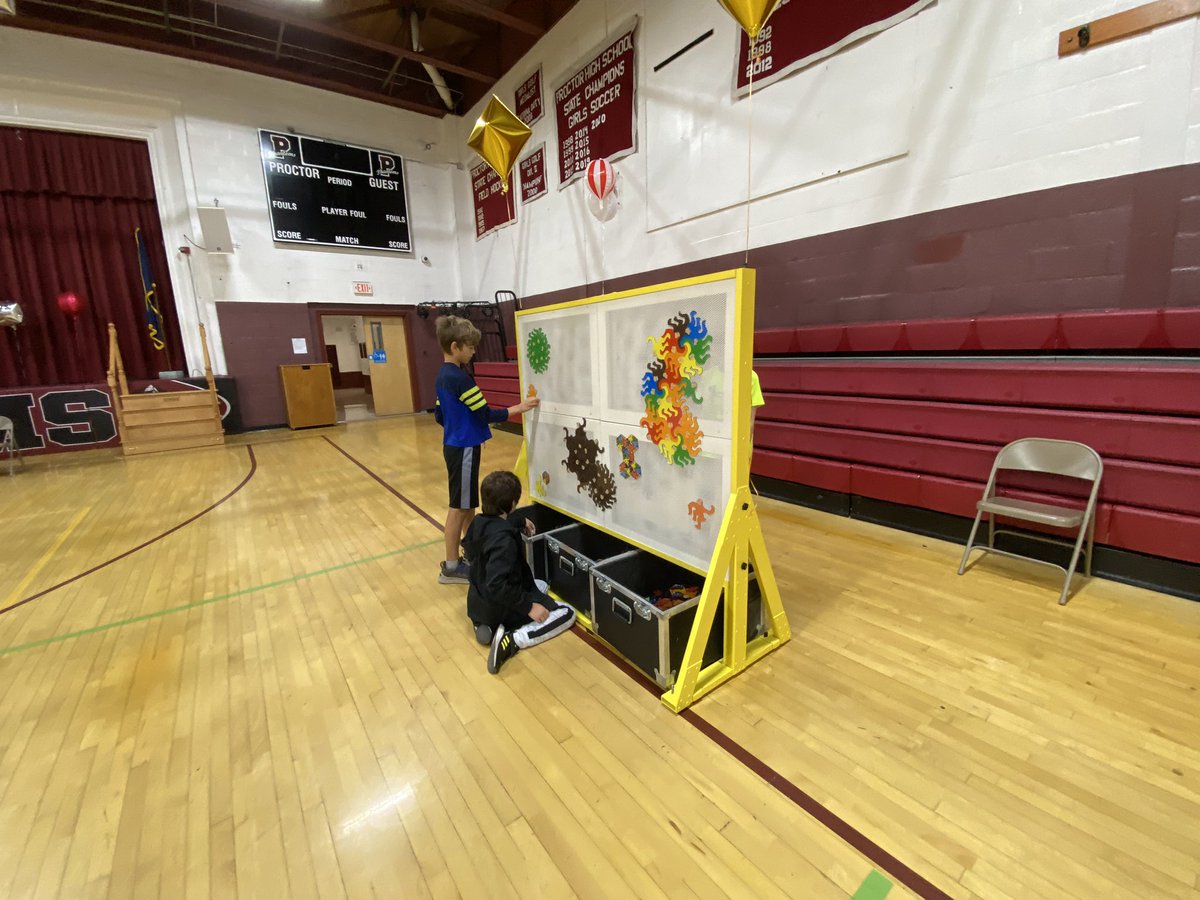 grcsuvt's tweet photo. MM2GO at PrHS. PrES students were learning about math in a fun way! @ProctorElmVT https://t.co/1FnGUME1Pw