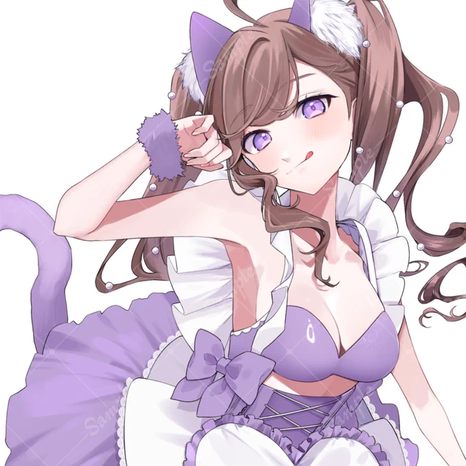髪型コスプレお任せのskeb達、好みがバレバレで恥ずかしいですね…みんなかわいく描けたよ 