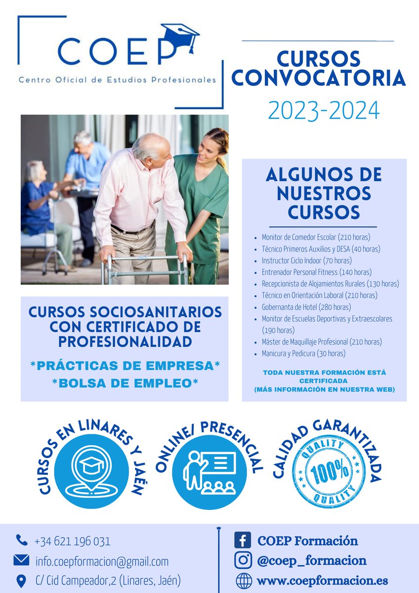 COEP Formación tweet media