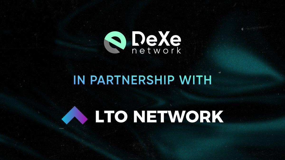 Together with @theltonetwork, we are making a commitment to bring real-world assets to the blockchain. 🤝

Read more 👉link.medium.com/KWkcxwPzfDb

#DEXE #DAO $DEXE $LTO